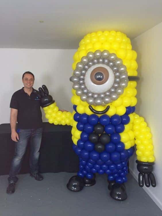 minions balloon modelling